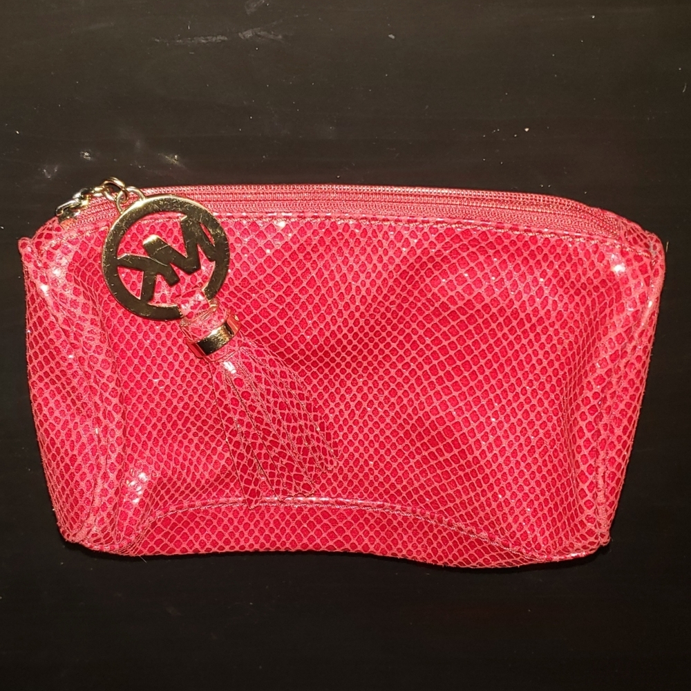 MK Red Makeup bag